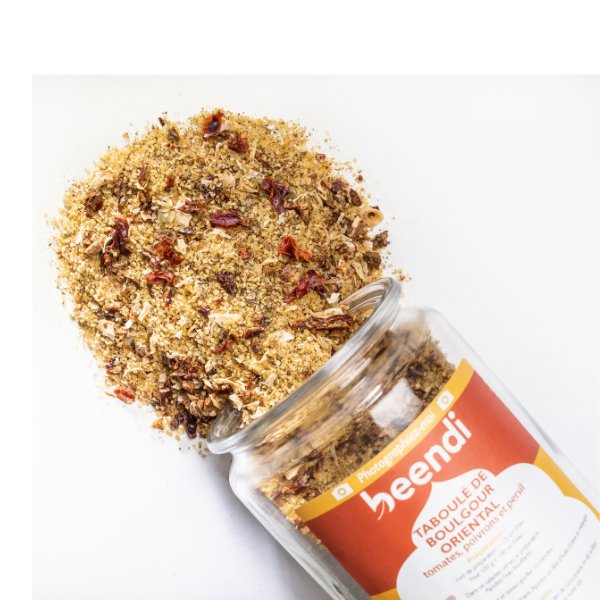 beendi TABOULÉ DE BOULGOUR oriental poivrons, tomates, persil*